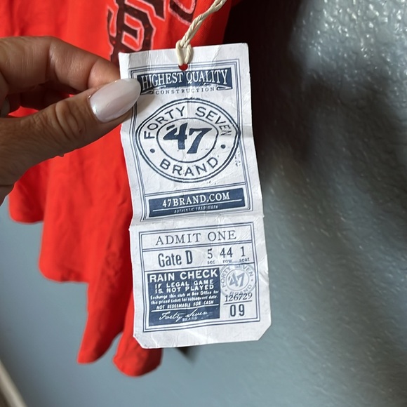 Giants MLB Racerback Tank Top New with Tags size medium - Picture 3 of 6